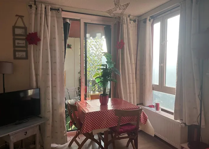 Au Bonheur: Ski-in/ski-out At Praloup 1600 Apartment Pra Loup